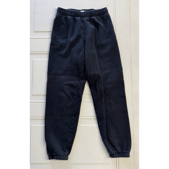 TNA Pants - Aritzia TNA Cozy Knit Sweatpants Jogger Pants Size XS Black